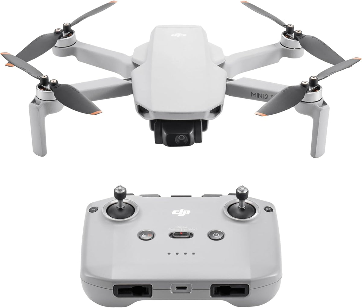 DJI Mini 4K, Drone with 4K UHD Camera for Adults, Under 249 g, 3-Axis Gimbal Stabilization, 10km Video Transmission, Auto Return, Wind Resistance, 1 Battery for 31-Min Max Flight Time