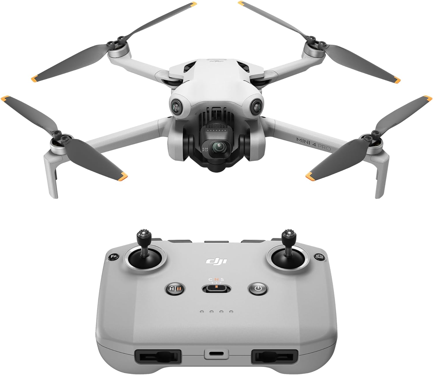 DJI Mini 4 Pro Fly More Combo with DJI RC 2, Mini Drone with 4K HDR Video, Under 0.549 lbs/249 g, 3 Batteries for up to 102 Mins Flight Time, Smart Return to Home, Drone with Camera for Beginners