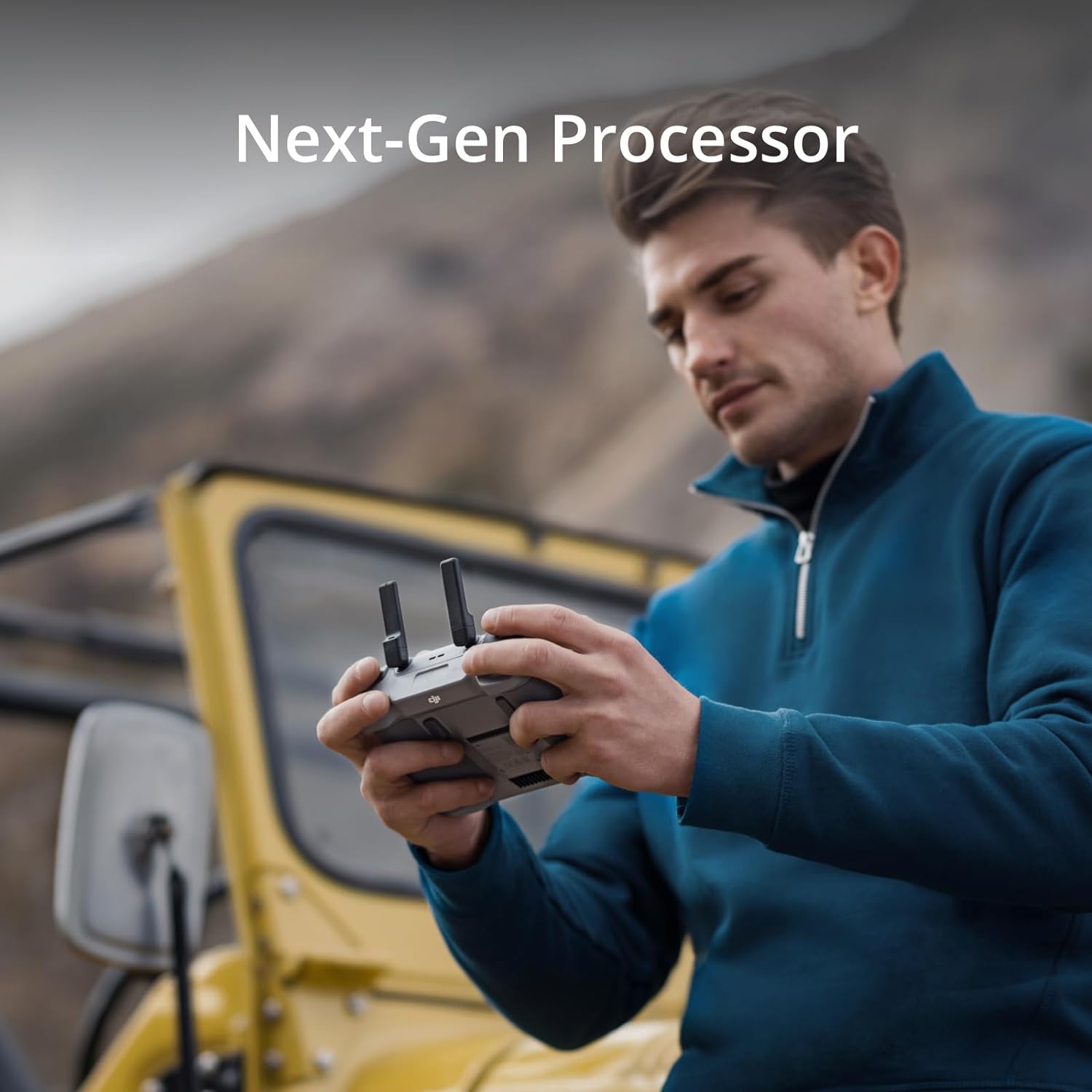 DJI RC 2, Remote Controller for DJI Air 3 and DJI Mini 4 Pro, Next-Gen Processor, 20km O4 Transmission, 5.5-inch FHD Screen, 2T4R Antennas, Smart Controller for Drones, Light and Compact