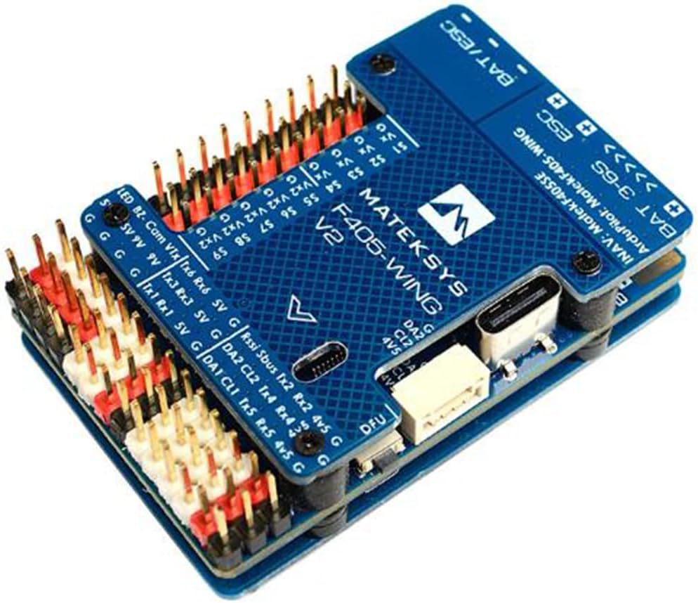 MATEK Mateksys F405 Wing V2 Flight Controller F4 FC New layout ICM42688P DPS310 ArduPilot INAV for RC FPV Racing Drone Fixed-wing……