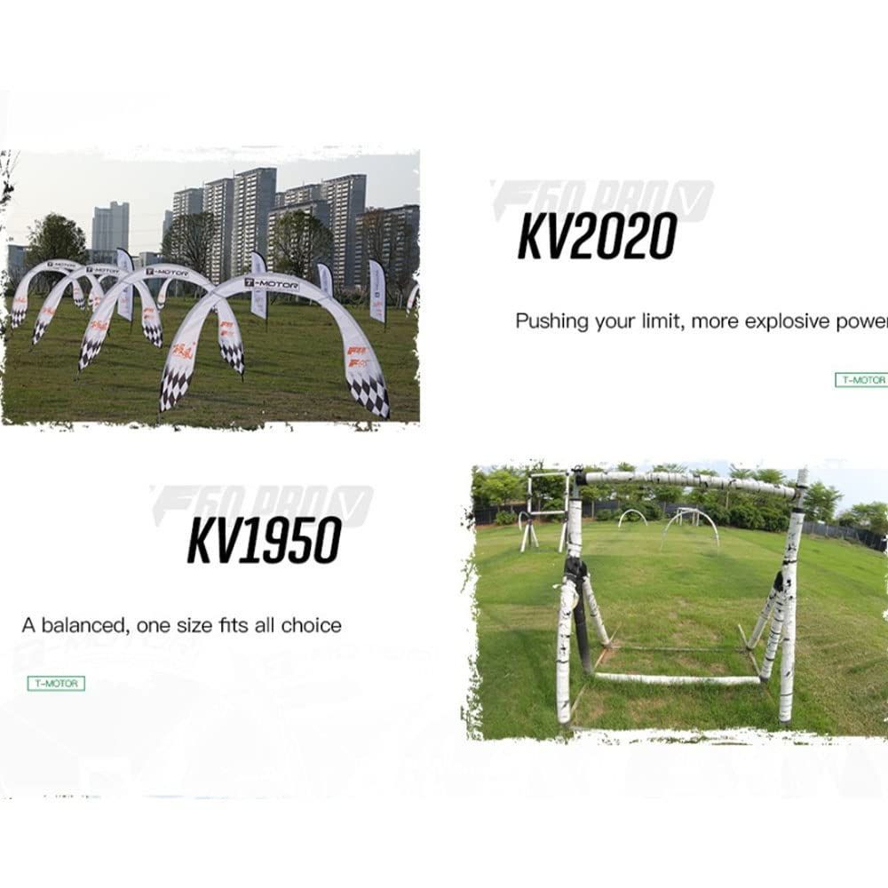 T-motor F60 PRO V KV1750 Brushless Electrical Motor for FPV Racing Drone FPV Freestyle Frame