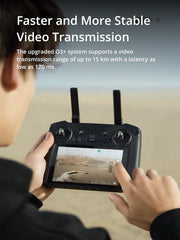 DJI RC Pro - High-Performance Remote Controller for DJI Mavic 3 and DJI Air 2S, High-Bright 1080p Screen, 15 km Transmission Range, Ideal for Outdoor Use Aerial Photography
