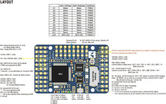 Matek F405 WTE Flight Controller STM32F405RGT6 Built in OSD SD Slot DPS310 for RC FPV Racing Drone ……