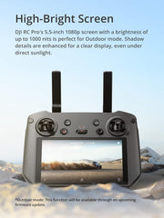 DJI RC Pro - High-Performance Remote Controller for DJI Mavic 3 and DJI Air 2S, High-Bright 1080p Screen, 15 km Transmission Range, Ideal for Outdoor Use Aerial Photography