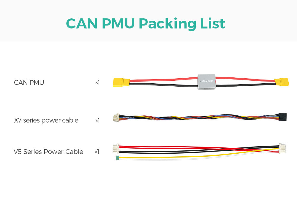 CUAV CAN PMU High Precision Power Detection Unit | For UAV and Flight Controller Drone Hardware