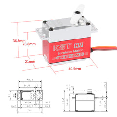 KST DS3509MG 32kg 0.13sec Digital HV Metal Gear Servo