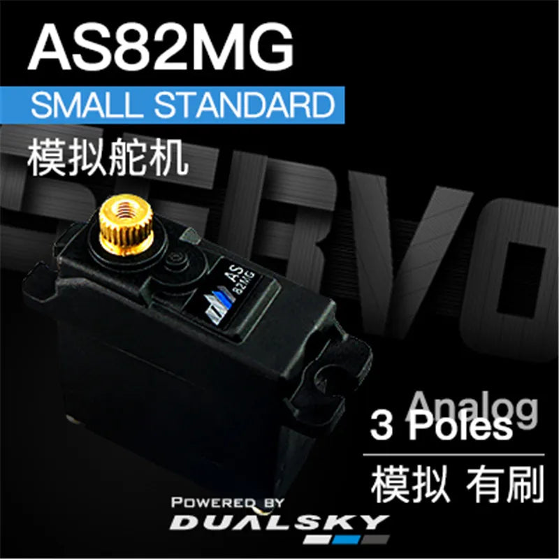 DUALSKY AS82MG Simulated Brushed Servo 20g 3.0kg.cm@6.0V For Entry level RC Fixed Wing