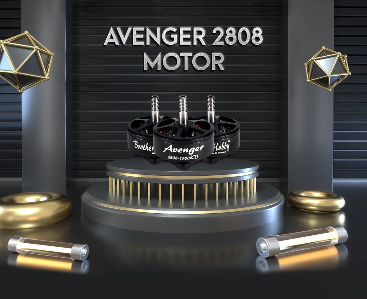 Avenger 2808 Brother Hobby Brushless Motor 1500KV Drone Accessories for Passenger Drones