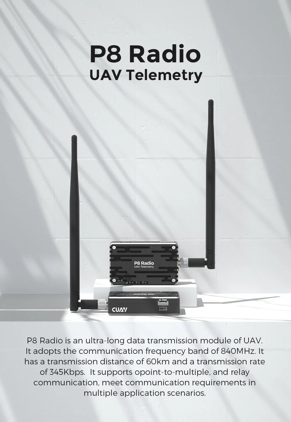 CUAV P8 Radio Drone Telemetry