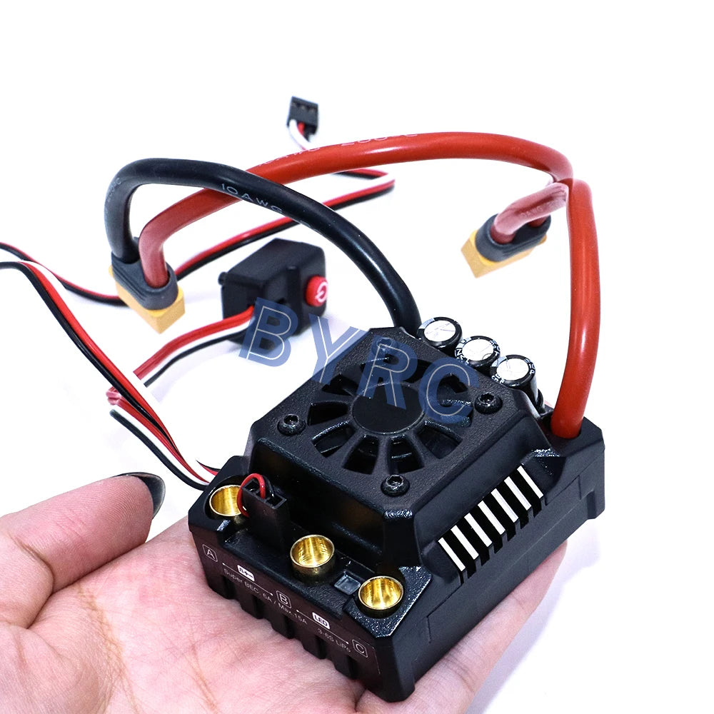 HOBBYWING WP- Max8-RTR 150A Waterproof Brushless ESC TRX PLUG For RC 1/8 Trx E-REVO Trx Summit HPI Savage Thunder Tiger