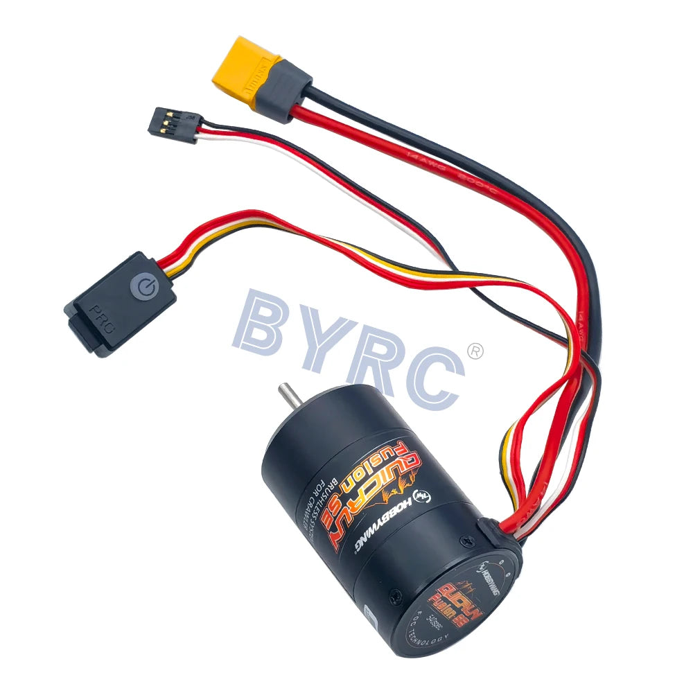 Hobbywing QuicRun Fusion SE 2-IN-1 40A 1200KV 1800KV  Brushless Sensored Waterproof Motor For 1/10 RC Rock Crawler Car