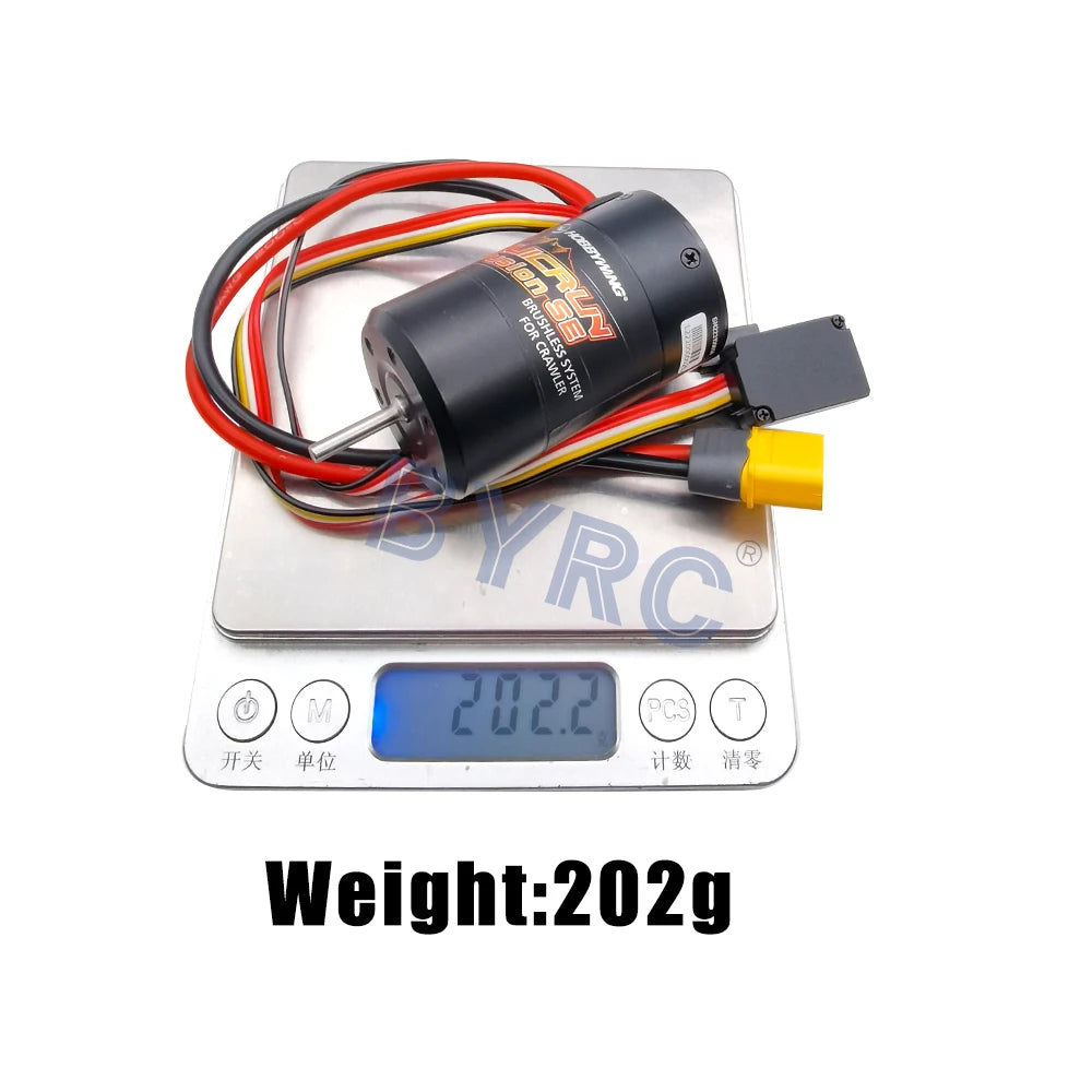 Hobbywing QuicRun Fusion SE 2-IN-1 40A 1200KV 1800KV  Brushless Sensored Waterproof Motor For 1/10 RC Rock Crawler Car