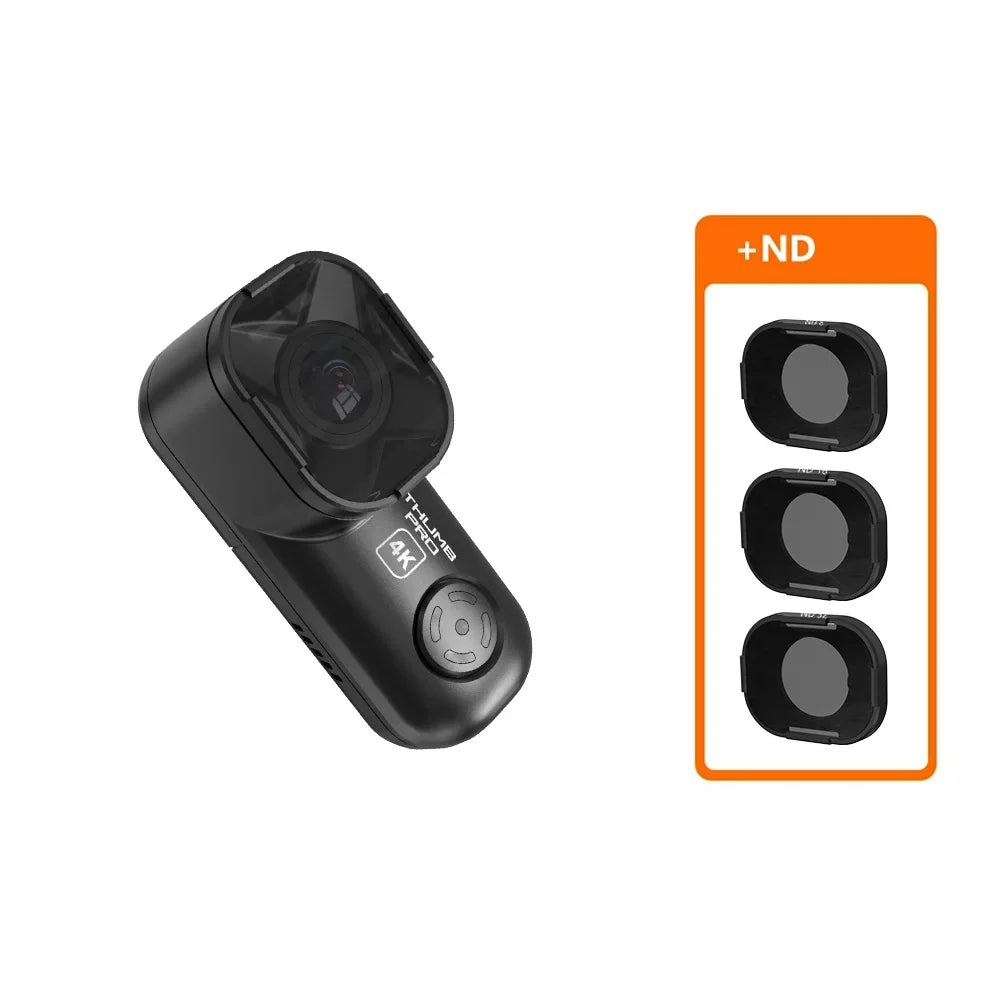 NEW RunCam Thumb Pro 4K V2 New Version Bigger FOV HD Camera 16g Bulit-in Gyro Wide Angle