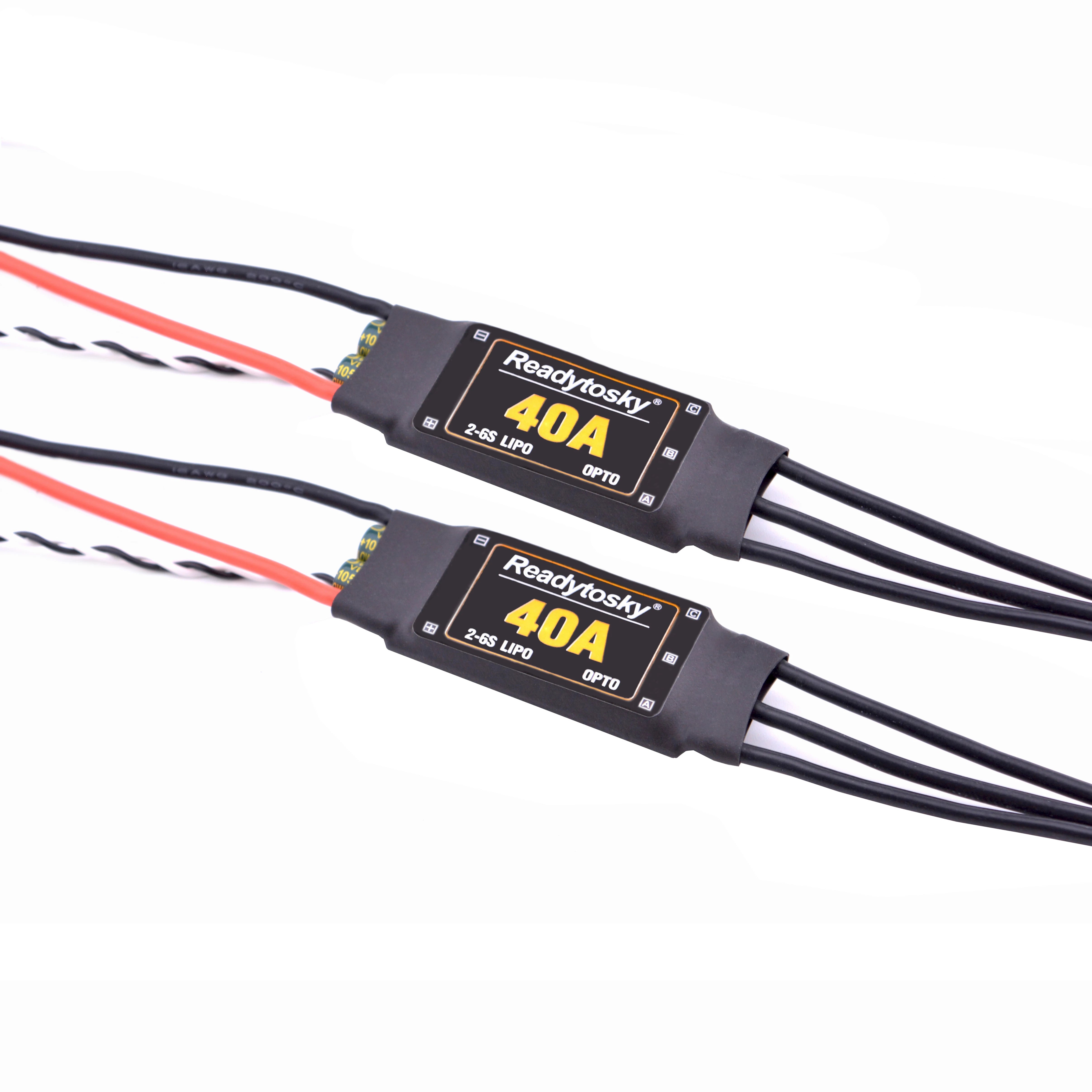 Readytosky 40A ESC OPTO 2-6S Brushless ESC Electronic Speed Controller For F450 450mm F550 S500 ZD550 RC Helicopter Quadcopter