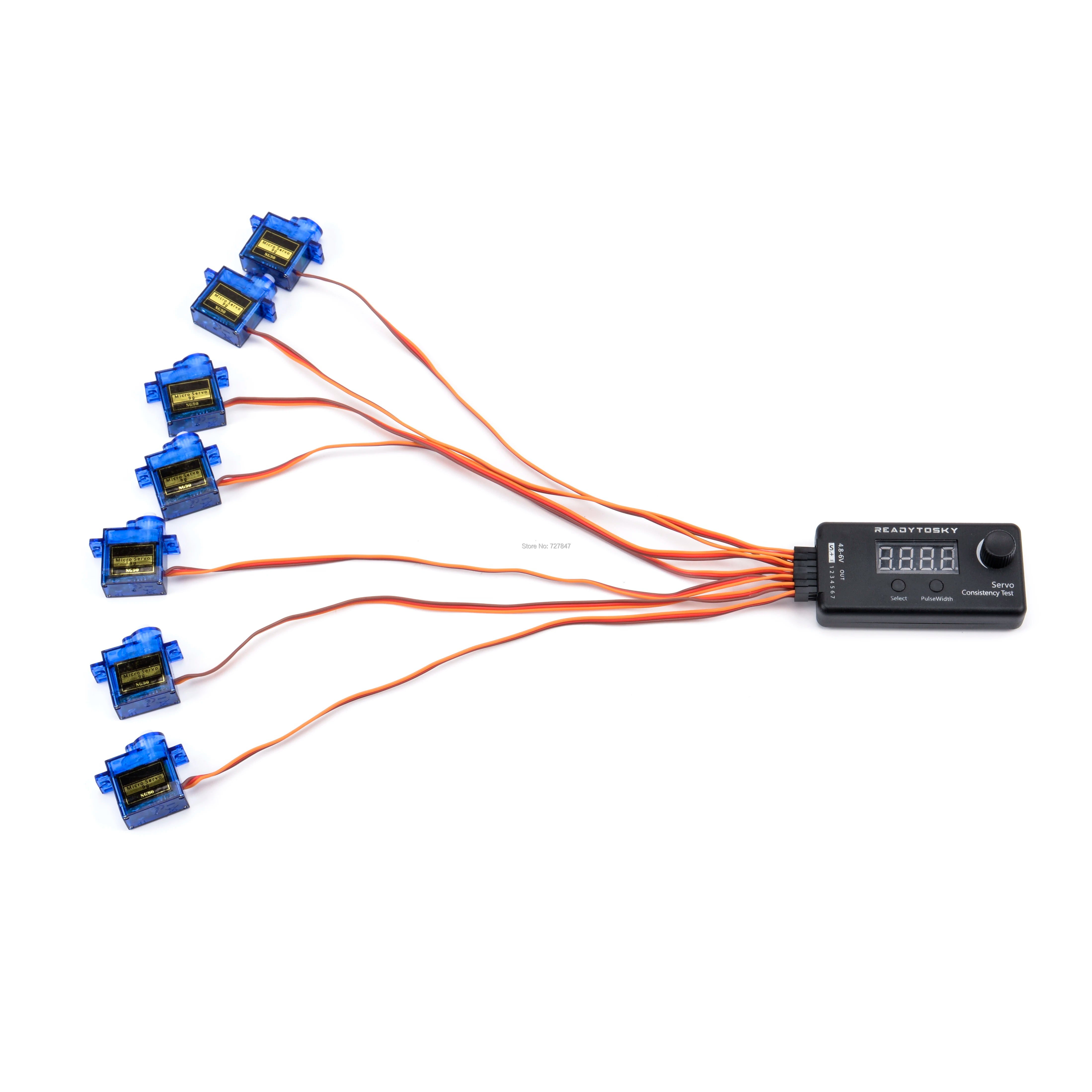 Readytosky Digital Servo Tester / ESC Consistency Tester for FPV RC Airplane