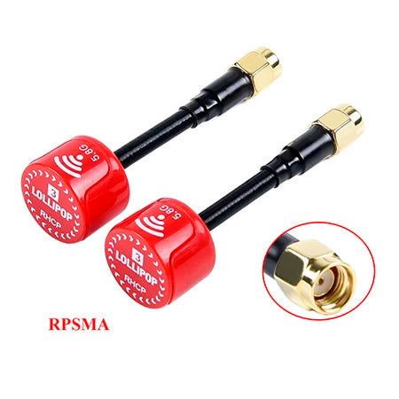 Readytosky Lollipop 5.8G 2.3dBi RHCP Super Mini FPV Antenna SMA RP SMA UFL StraightMMCX Antenna For FPV TX RC Drone QAV-R X220S