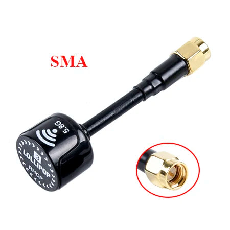 Readytosky Lollipop 5.8G 2.3dBi RHCP Super Mini FPV Antenna SMA RP SMA UFL StraightMMCX Antenna For FPV TX RC Drone QAV-R X220S