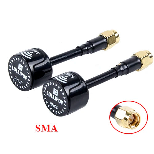 Readytosky Lollipop 5.8G 2.3dBi RHCP Super Mini FPV Antenna SMA RP SMA UFL StraightMMCX Antenna For FPV TX RC Drone QAV-R X220S