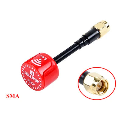 Readytosky Lollipop 5.8G 2.3dBi RHCP Super Mini FPV Antenna SMA RP SMA UFL StraightMMCX Antenna For FPV TX RC Drone QAV-R X220S