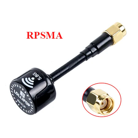 Readytosky Lollipop 5.8G 2.3dBi RHCP Super Mini FPV Antenna SMA RP SMA UFL StraightMMCX Antenna For FPV TX RC Drone QAV-R X220S