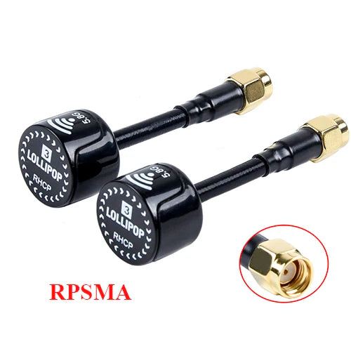 Readytosky Lollipop 5.8G 2.3dBi RHCP Super Mini FPV Antenna SMA RP SMA UFL StraightMMCX Antenna For FPV TX RC Drone QAV-R X220S