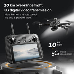SJRC AE86+ 8K Pro Camera Drone GPS 3-axis stabilized PTZ With EIS Relay Professional Brushless Quadcopter Remote Controlled Dron