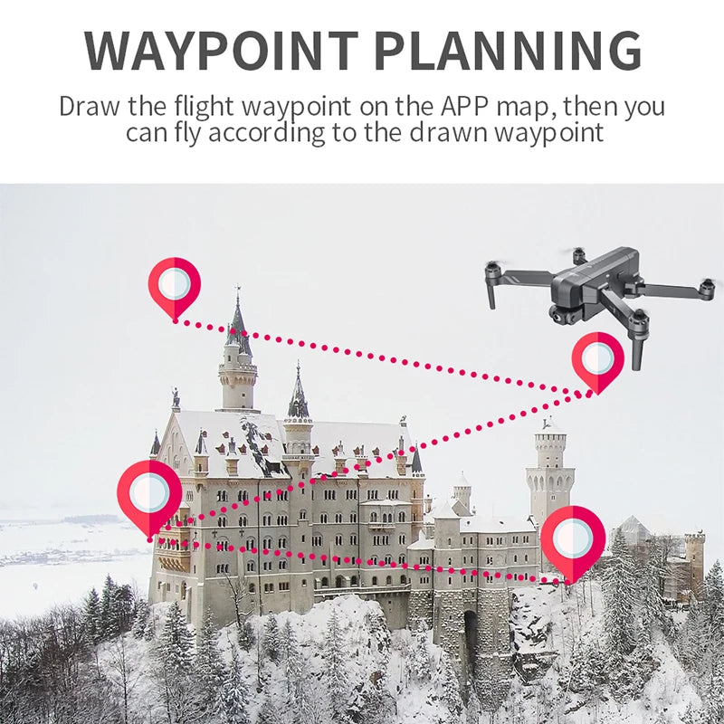 SJRC F11 / F11S 4K Pro GPS Drone 4K Profesional RC Quadcopter With Camera Foldable 2 Axis Stabilized Gimbal 5G WiFi FPV Drones