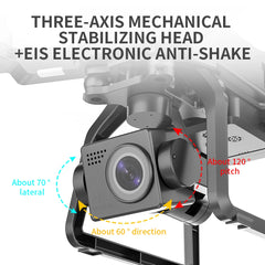 SJRC F7 PRO 3-Axis Gimbal 30 Minutes Drone 3KM 8k Profesional Fpv Brushless Motor HD Gps Rc long range Drone Caméra 4k