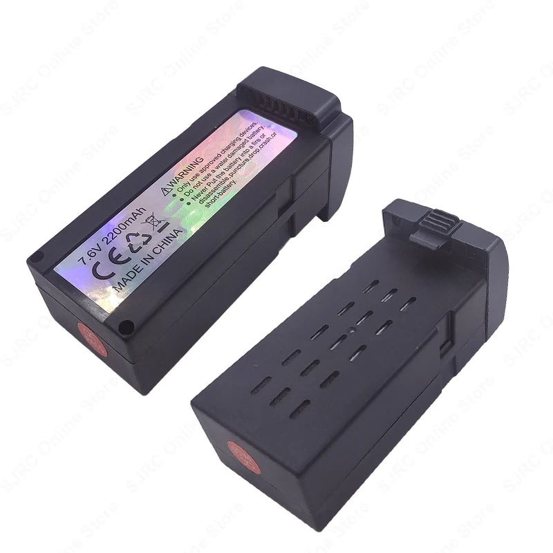 SJRC KF106 Max Drone Battery 7.4V 2200 mAh Oriiginal KF106 4K Camera  GPS Dron Accessories Maximum Flight Time 22 Minutes