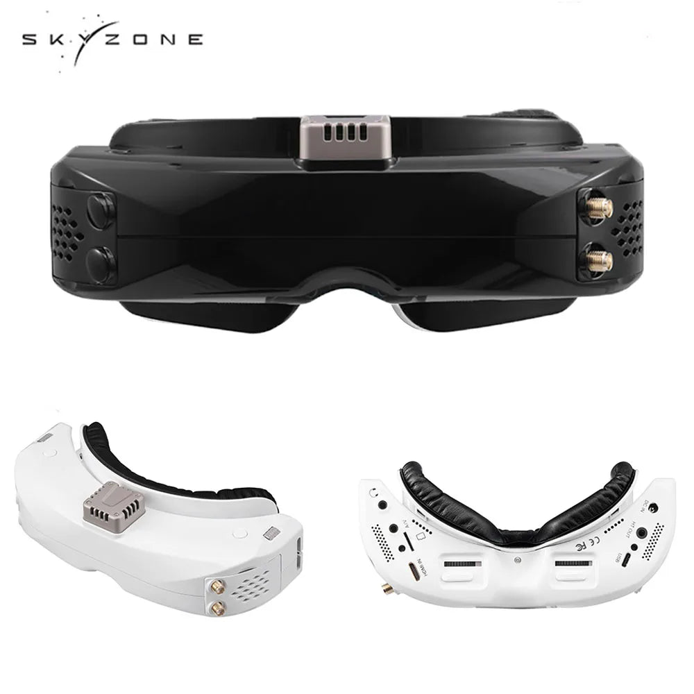 oled fpv goggles SKYZONE FPV Goggles SKY04O PRO Steadyview Receiver OLED 5.8Ghz 48CH DVR HD Racing Headset Head Tracker for RC plane Model Drone