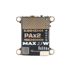 Skystars 5.8G 2.5W 40CH VTX PIT/25mW/400mW/1000mW/2500mW 5.8G Image Transmission For RC Fixed Wing FPV Long Rang Racing Drones