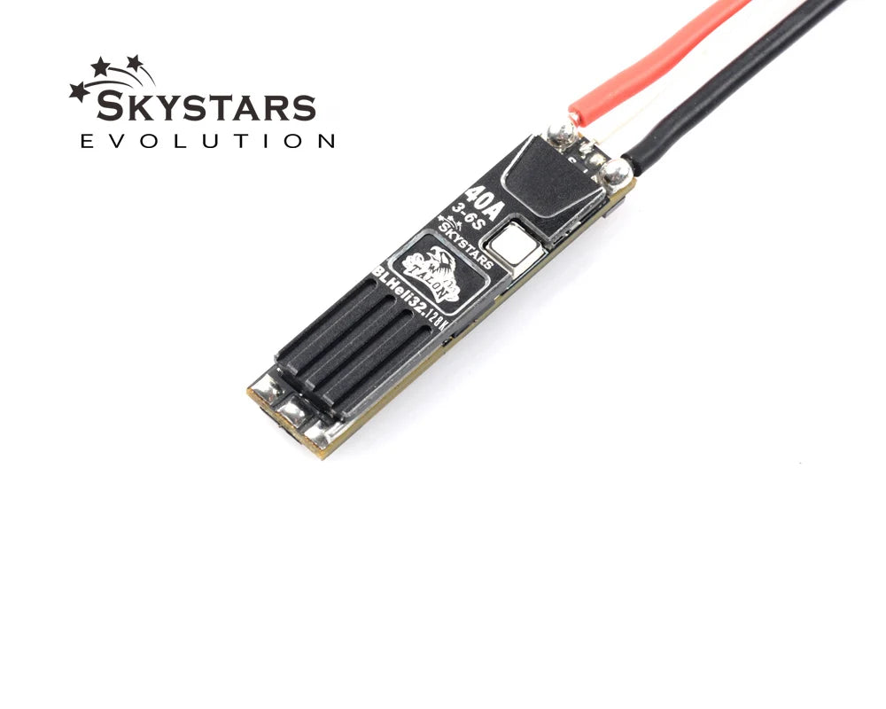 Skystars Slim40A 40A Blheli_32 128K MCU 3-6S Brushless ESC for QAV 170-330 RC  For FPV Racer RC Models Accesseries Good Parts