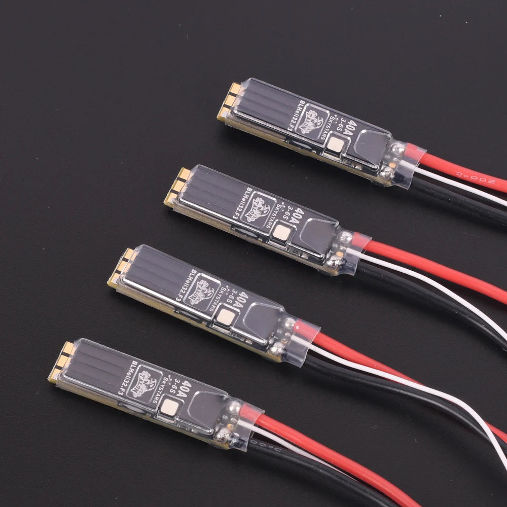 Skystars Slim40A 40A Blheli_32 128K MCU 3-6S Brushless ESC for QAV 170-330 RC  For FPV Racer RC Models Accesseries Good Parts