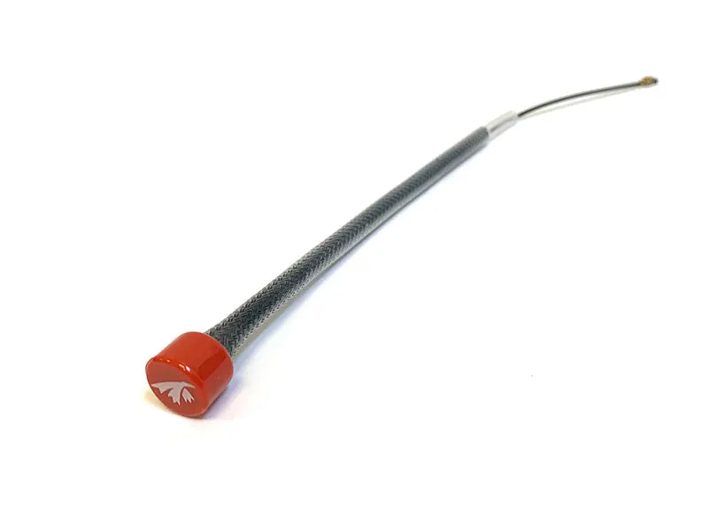 TRUERC ANTENNA SINGULARITY 5.8 120mm U.FL LHCP RHCP CLEAR BLACK RED SMA RP-SMA U.FL w/tube FPV drone
