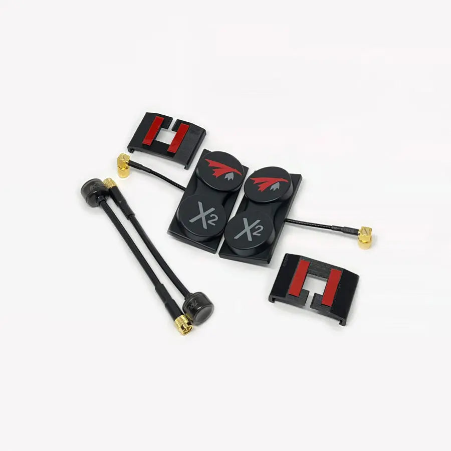 TRUERC X²-AIR 5.8 MK II PAIR Antenna FOR HDZERO Orqa FPV.One Pilot GOGGLES LHCP RHCP SMA Connector Analog video receiver