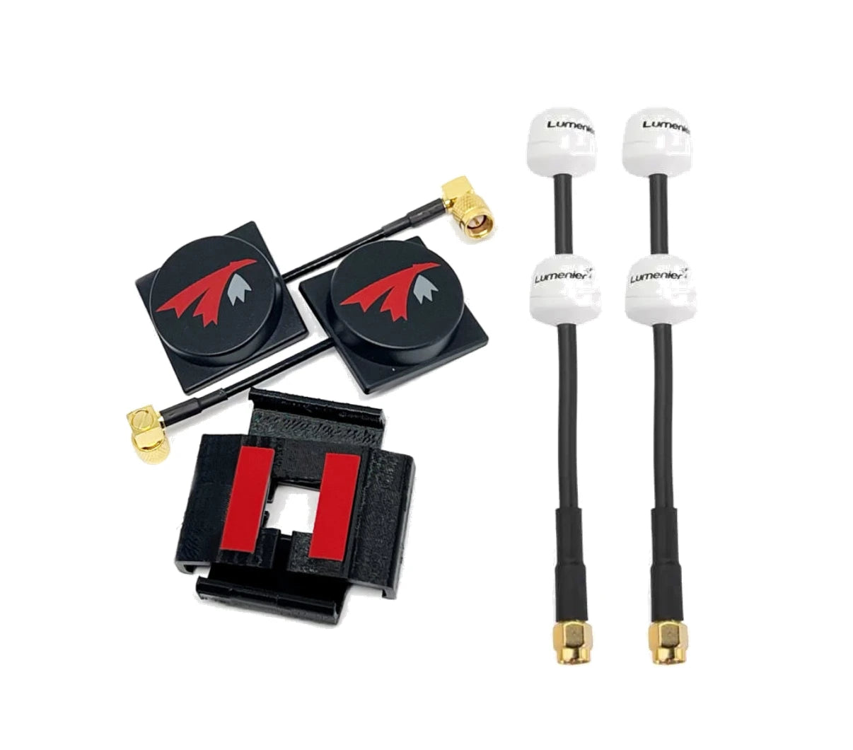 TRUERC X²-AIR 5.8 MK II PAIR Antenna FOR HDZERO Orqa FPV.One Pilot GOGGLES LHCP RHCP SMA Connector Analog video receiver