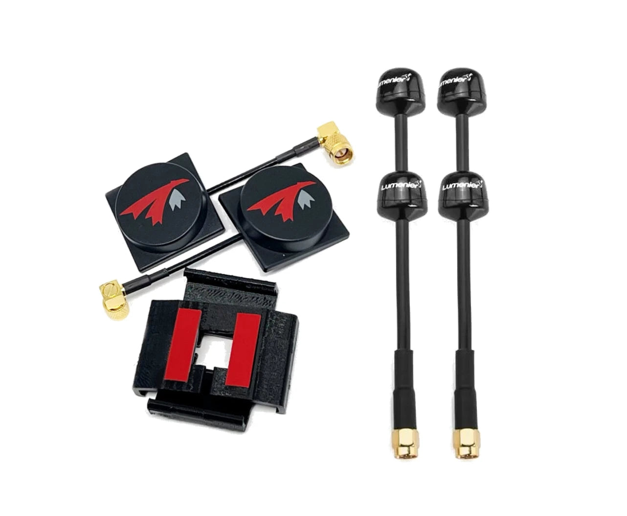 TRUERC X²-AIR 5.8 MK II PAIR Antenna FOR HDZERO Orqa FPV.One Pilot GOGGLES LHCP RHCP SMA Connector Analog video receiver