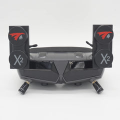 TRUERC X²-AIR 5.8 MK II PAIR FOR WALKSNAIL Avatar HD Goggles X LHCP Antenna - long distances
