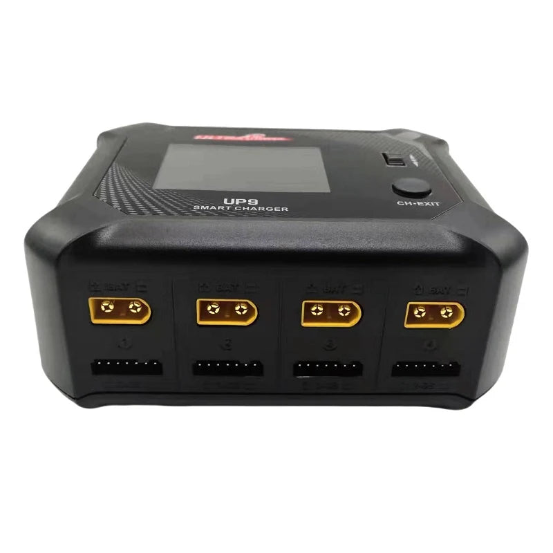 ULTRA POWER UP9 AC 100W DC 200W IPS LCD Four Channels Smart Blance Charger Discharger for 1-6S LiPo/LiHV/LiIon/LiFe Battery