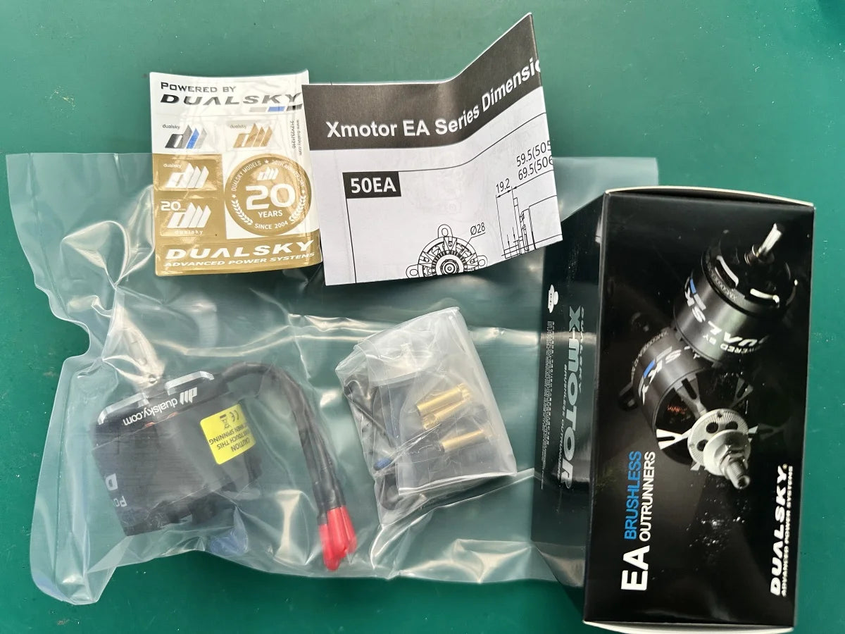 Wholesale DUALSKY XM5050EA V3 610kv  515kv Brushless Motor For 70E Fixed-wing