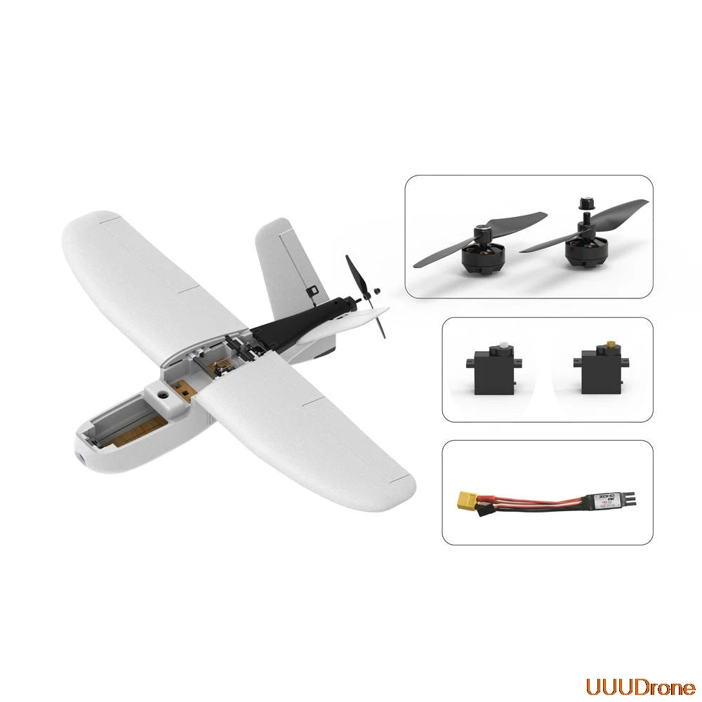 ZOHD Nano Talon EVO 860mm Wingspan AIO V-Tail EPP FPV Wing RC Airplane PNP/With FPV Ready - PNP Version For RC FPV Hobby DIY toy