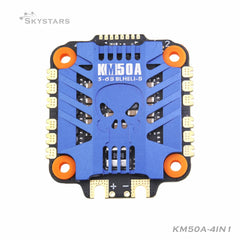 skystars KM50A 3-6S 4 In 1 ESC BLHeli_S ESC Speed Controller Board Support Dshot150 Dshot300 Dshot600 for FPV RC Racing Drone